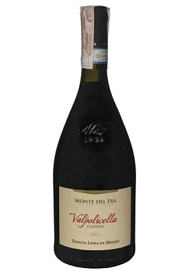 monte del fra valpolicella classico doc красное сухое 0.75 л