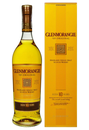 Виски Glenmorangie Original 10 y.o. в коробке 1 л