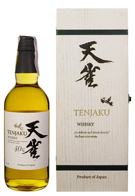 виски tenjaku в деревянной коробке 0.7 л 