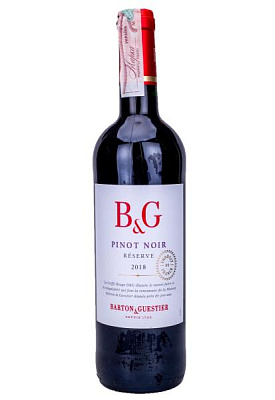 barton & guestier pinot noir reserve красное сухое 0.75 л