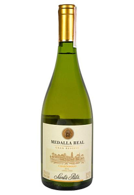 santa rita medalla real chardonnay gran reserva белое сухое 0.75 л