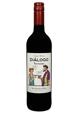 dialogo garnacha красное полусладкое 0.75 л