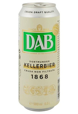 пиво dab kellerbier светлое нефильтров. ж/б 0.5 л 