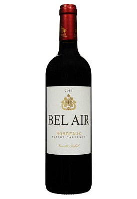 les hauts de bel air rouge 2019 красное сухое 0.75