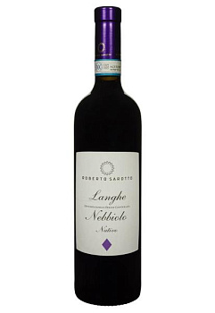 roberto sarotto langhe nebbiolo 2021 красное сухое 0.75 л