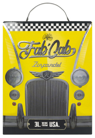 FAB CAB Zinfandel Красное Полусухое 3 л