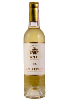 sichel sauternes 2012 белое сладкое 0.375 л