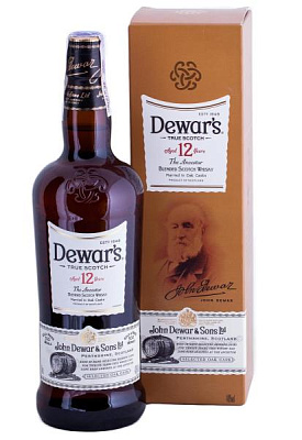 виски dewar's 12 y.o. special reserve в коробке 0.5 л
