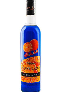 Лікер Barmania Blue Curaçao 0.7 л ликер barmania blue curaçao 0.7 л