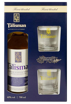 Віскі Tomatin Talisman з 2-ма склянками 3 роки 0.7 л виски tomatin talisman с 2-мя стаканами 3 года 0.7 л