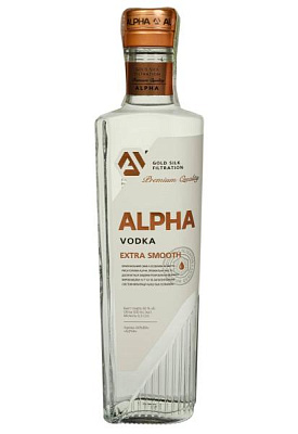 водка alpha 0.5 л