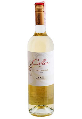 bodegas salentein pinot grigio callia alta сухое 0.75 л