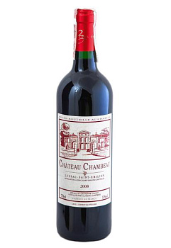 Chateau Chambeau Червоне Сухе 0.75 л chateau chambeau красное сухое 0.75 л