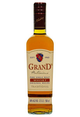 виски grand moldaviens 3 года 0.5 л