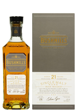 Виски Bushmills Single Malt 21 y.o. 0.7 л