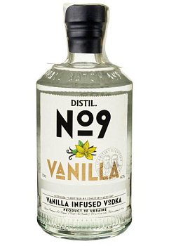 Горілка Distil №9 Ваніль 0.5 л водка distil №9 ваниль 0.5 л