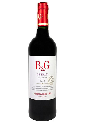 barton & guestier shiraz reserve красное сухое 0.75 л