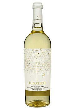 Lunatico Pinot Grigio Terre Siciliane IGP 2022 Белое Сухое 0.75 л lunatico pinot grigio terre siciliane igp 2022 белое сухое 0.75 л