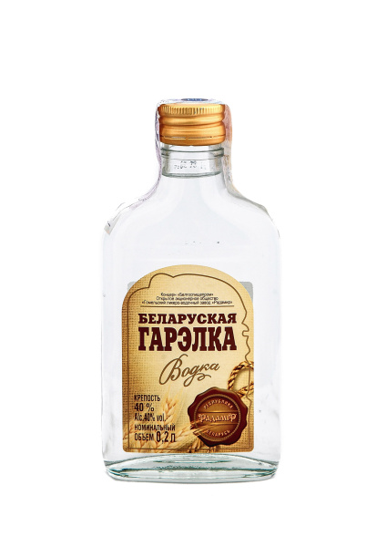 Водка Беларуская Гарэлка 0.2 л фото Водка Беларуская Гарэлка 0.2 л