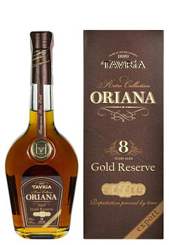 Коньяк Tavria Oriana 0.5 л коньяк tavria oriana 0.5 л