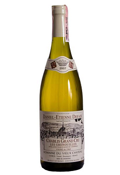 Daniel-Etienne Defaix Chablis Grand Cru Grenouilles 0.75 л daniel-etienne defaix chablis grand cru grenouilles 0.75 л