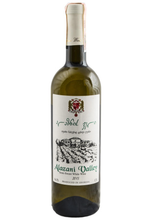 Alazani Valley white Белое Полусладкое 0.75 л
