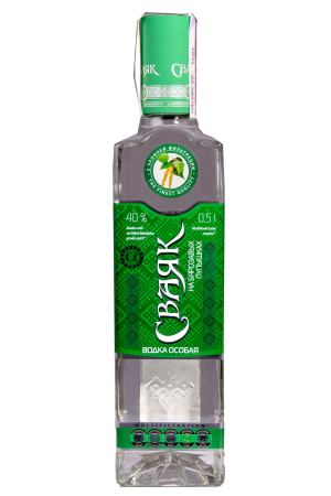 Водка Сваяк На бярозавых пупышках 0.5 л