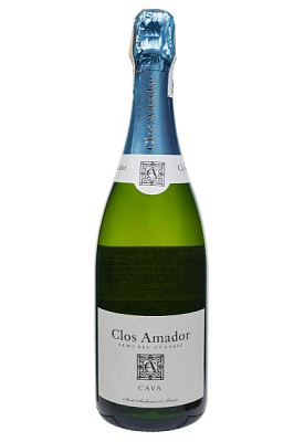 cava clos amador semi sec classic белое полусухое 0.75 л