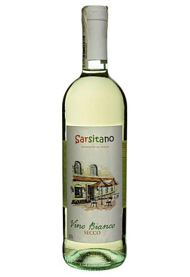 sarsitano vino bianco secco белое сухое 0.75 л