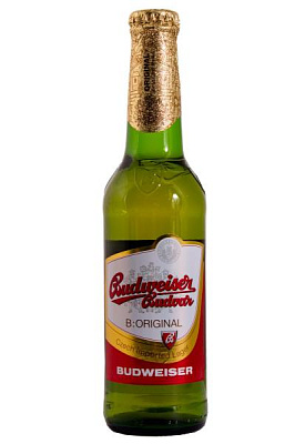 пиво budweiser budvar 5% светлое 0.33 л