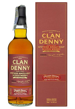 Виски Clan Denny Speyside Single Malt в коробке 0.7 л виски clan denny speyside single malt в коробке 0.7 л
