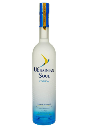 Водка Ukrainian spirit Украинская Душа 0.7 л 