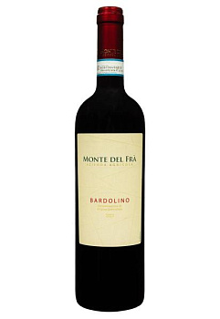 Monte del Fra Bardolino 2022 DOC Красное Сухое 0.75 л monte del fra bardolino 2022 doc красное сухое 0.75 л