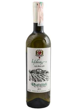 Rkatsiteli Белое Сухое 0.75 л фото Rkatsiteli Белое Сухое 0.75 л