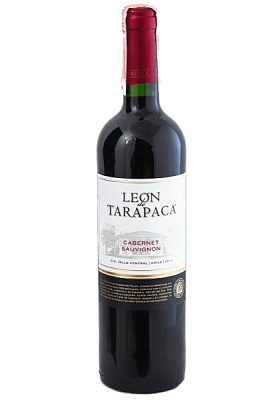 cabernet sauvignon leon de tarapaca красное сухое 0.75 л