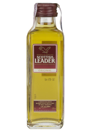 Виски Scottish Leader 0.05 л фото Виски Scottish Leader 0.05 л