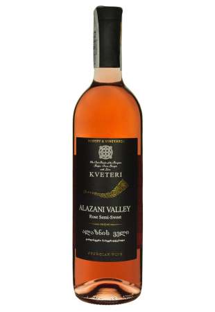 Kveteri Alazani Valley Розовое Полусладкое 0.75 л