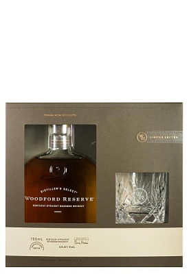 виски woodford reserve с бокалом 0.7 л