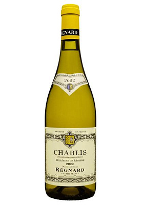 chablis millesime de reserve 2022 regnard белое сухое 0.75 л 