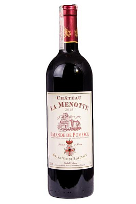 chateau la menotte lalande de pomerol aoc сухое красное 0.75 л