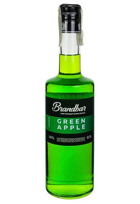 ликер brandbar green apple 0.7 л