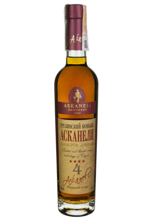 Коньяк Асканели 4 года 0.5 л