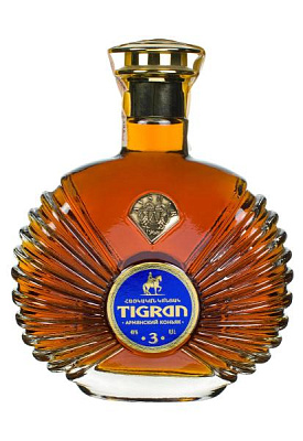 коньяк tigran 3 года 0.5 л