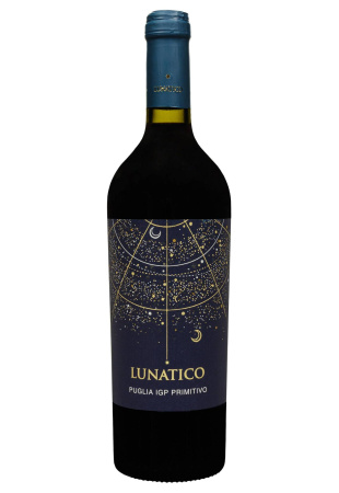 Lunatico Primitivo Puglia IGP 2021 Красное Полусухое 0.75 л фото Lunatico Primitivo Puglia IGP 2021 Красное Полусухое 0.75 л