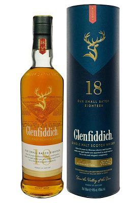 виски glenfiddich 18 y.o. 0.7 л