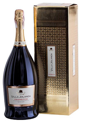 santero prosecco villa jolanda в коробке белое сухое 1.5 л