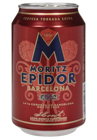 Пиво MORITZ EPIDOR 7,2% светлое ж/б 0.33 л
