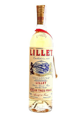 вермут lillet blanc белый сладкий 0.75 л