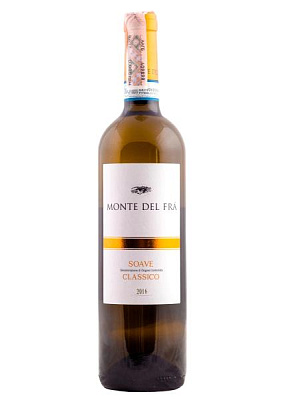 monte del fra soave classico doc белое сухое 0.75 л