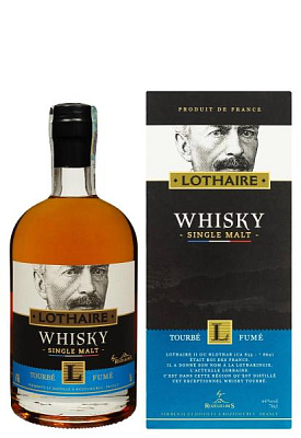 виски lothaire single malt в коробке 0.7 л 